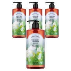 온더바디 플로럴 가든 바디워시 프리지아향, 950g, 4개