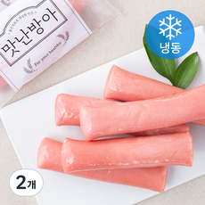 맛난방아 우리쌀로 만든 비트 가래떡 (냉동), 1kg, 1개입, 2개