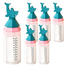 이크 실리콘 투약병 검정눈금 상어 20ml, 8809544410571, 6개