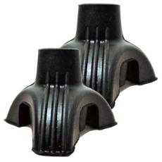 感恩使者 拐杖助行器用橡膠三角腳套, 孔徑1.6cm, 2個