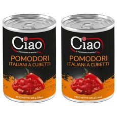 Ciao 喬爾番茄 碎粒番茄, 400g, 2罐