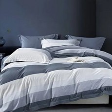 台灣天絲雙人床包組 P-CH1024M 都市格調 枕套 床單, 雙人, 1組