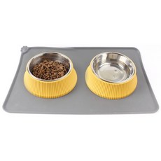 벨르펫 다용도 식기 + 실리콘 매트 세트, 1개