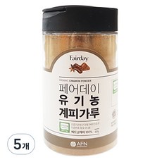페어데이 유기농 계피가루, 60g, 5개