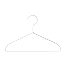 MUJI 無印良品 鋁製洗滌用衣架 33cm, 銀色, 3個
