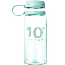 10 Degree CELSIUS Tritan 隨身運動水壺, 薄荷, 1000毫升, 1個
