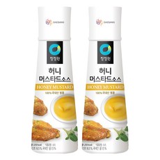 청정원 허니머스타드 소스, 320g, 2개