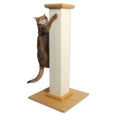 LAZY CAT Ultimate 柱形貓抓板, 1個, 混合顏色