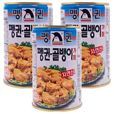 펭귄 자연산 골뱅이 가미, 400g, 3개