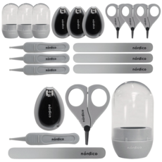 노르디코 유아용 손톱깎이 4종 세트 + 전용 케이스, 4세트