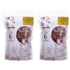 연고농장 볶은 옥수수차, 500g, 1개입, 2개