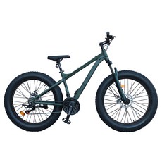 클릭 토브 팻 MTB 알루미늄 디스크 브레이크 18kg 신장 155cm~170cm, 카키, 170cm, 1개