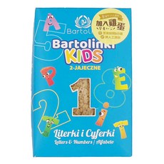 Bartolini字母數字造型寶寶義大利麵 8個月以上適用 加入雞蛋, 250g, 1盒