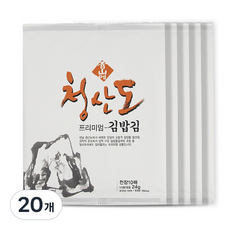 청산에 청산도 프리미엄 김밥김, 24g, 20개