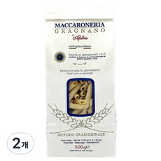 아펠트라 펜나 리가타 마카로네리아 디 그라냐노 IGP, 500g, 2개