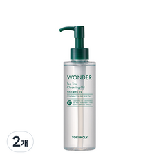 TONY MOLY Wonder 茶樹卸妝油, 200ml, 2個