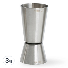 칼백화점 칵테일 지거 25 / 50ml, 3개