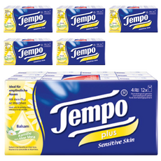 Tempo 得寶 Plus 優質紙巾, 108入, 72個