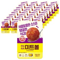 오뚜기 한입쏙쏙 미트볼, 180g, 36개