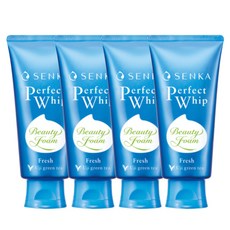 센카 퍼펙트 휩 프레시 클렌징 폼, 100g, 4개