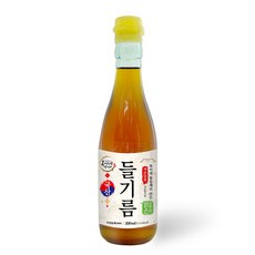 복이네먹거리 통들깨로 만든 저온압착 순한맛 국산 맑은 들기름, 300ml, 1개