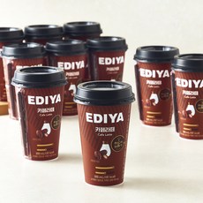 이디야 카페라떼 10개입, 10개, 300ml