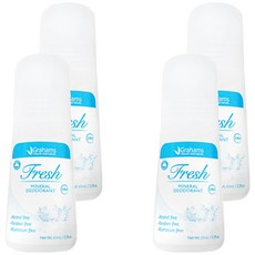 Grahams 珂然 礦物除臭劑 清新香, 4個, 65ml