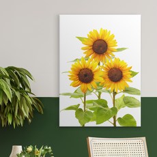 WEMODERN 室內裝飾海報 向日葵 4