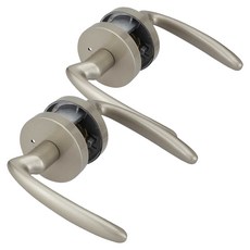엠프라이스 체리 그레이 버튼형 방문 손잡이, 2개