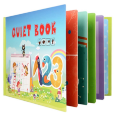 JIGSAW Quiet Book 安靜書 紙卡防水膜 共有9種款式, 綜合內容