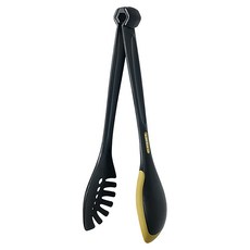 m square 矽膠食物夾燒烤夾, 芥末黃色, 1支