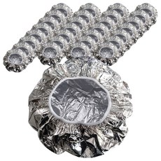 전문가용 은박 호일코딩 헤어캡, 40개