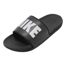 NIKE 耐吉 男女通用 女款 Offcourt 拖鞋, 220, BLACK WHITE BLACK