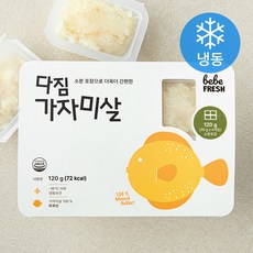베베프레시 다짐 가자미살 (냉동), 3개, 120g