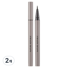 NATURE REPUBLIC 草本極細眼線液 0.6g, 01 黑色 NG1665, 2個