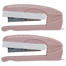 PENROTE 筆樂 360度可旋轉釘書機 KC0864-PK, 粉色, 2個