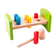 Classic WORLD 客來喜 經典木玩 益智敲敲樂 5000, 混和顏色, 1組