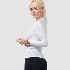 아르메데스 여성용 기능성 사계절 긴팔 요가복 상의 AR-241