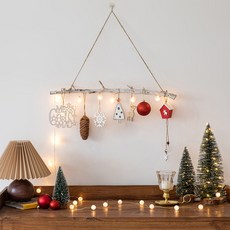 BeautifulDecoSense 雪牆樹裝飾組, 紅色