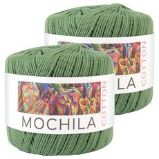 모칠라코튼 뜨개실, 2개, 26밀리터리