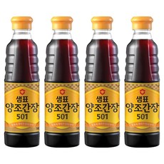 샘표 양조간장 501, 500ml, 4개