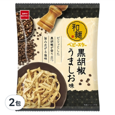 OYATSU 優雅食 點心脆麵 黑胡椒鹽風味, 2包, 56g