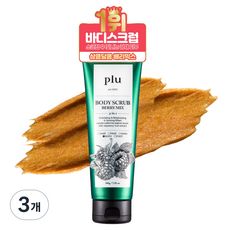 플루 오리지널 바디스크럽 베리믹스향, 200g, 3개