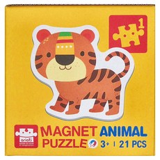 ariati 磁性貼盒裝組, 動物, 1組, 21PCS