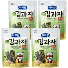 일동후디스 아이얌 김과자, 참깨, 20g, 4개