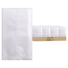 Bom91 M型立式半透明密封袋 50個, 1組