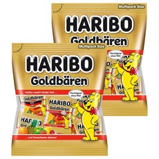 HARIBO 金熊Q軟糖分享包 不添加人工色素 口感Q彈 小袋包裝, 250g, 2袋