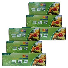 해피크린 크린팩 대 200매 + 중 200매 + 소 200매, 2세트