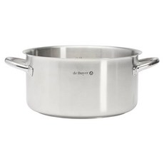 de Buyer 畢耶 PRIM'APPETY系列 雙耳不鏽鋼湯鍋, 1個, 20cm