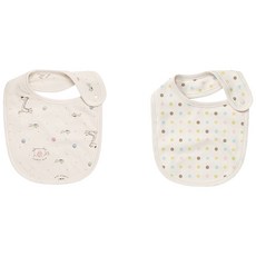 withorganic 印花圍兜2件組 42號